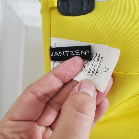 Jantzen Yellow Bathingsuit - Picture 8 of 9